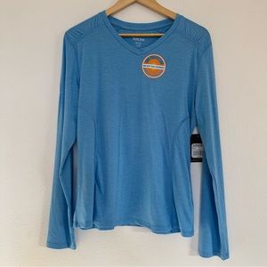 Blue Sun Protection Shirt